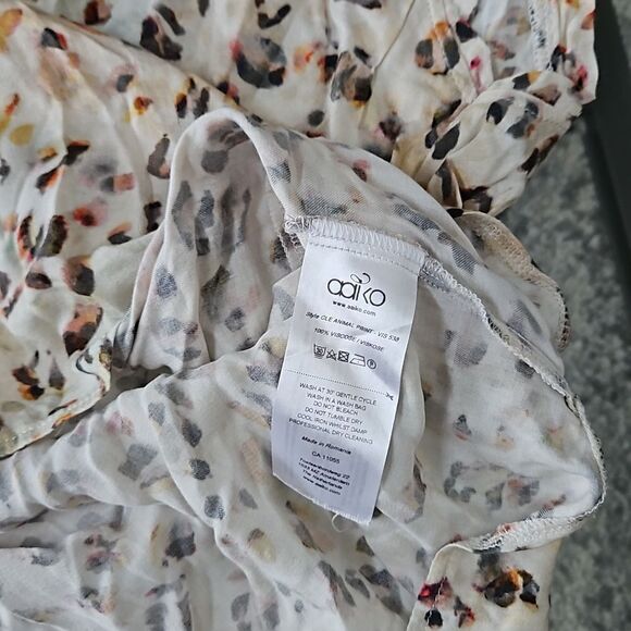 🎁Viscose cheetah sleeveless blouse - Picture 4 of 5